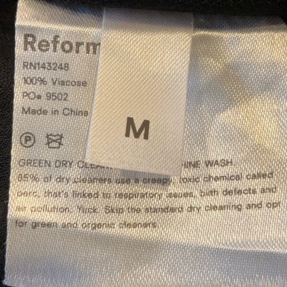 NWT-Reformation Troppo Mini V Neck Wrap - Picture 7 of 8